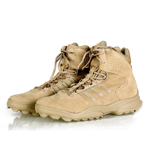 阿迪达斯 Adidas GSG-9.3特战中帮沙漠战术靴  沙漠靴 君品