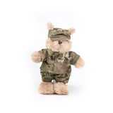 剩余物资 小号泰迪熊 军迷战术装饰泰迪熊公仔玩偶 铁血君品